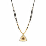 Sunray Elegance Gold Mangalsutra- 22K Jewellery
