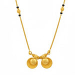 Twin Coin Gold Mangalsutra- 22K Jewellery