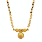 Coin Charm Classic Gold Mangalsutra- 22K Jewellery