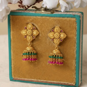 PUSHPITA HERITAGE JHUMKAS- 22K JEWELLERY
