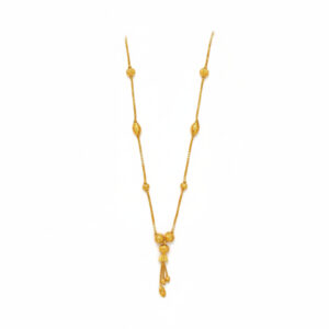 Swarna Dorika Beaded Gold Chain- 22K Jewellery