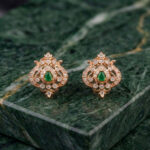 Glow Nest Diamond Earrings -18K Jewellery