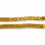 MAHARAJ WEAVE GOLD CHAIN FOR MEN- 22K JEWELLERY