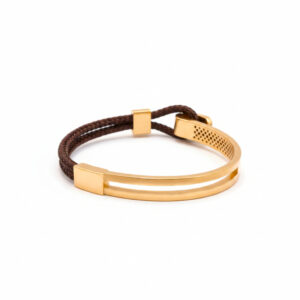MIDNIGHT WEAVE ROYALE GOLD BRACELET - 18K JEWELLERY