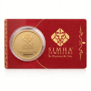 SIMHA 22K (916.7) 16GM TREE GOLD COIN