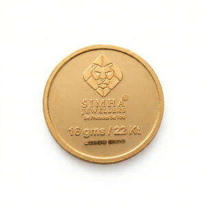 SIMHA 22K (916.7) 16GM TREE GOLD COIN
