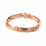 CROWN CREST GOLD BRACELET - 18K JEWELLERY
