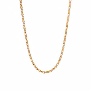 REGAL ARROWLINK GOLD CHAIN FOR MEN- 18K JEWELLERY