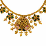 GOLDEN NAKSHI CHOKER - 22K JEWELLERY