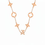 CLOVER CHARM GOLD CHAIN- 18K JEWELLERY