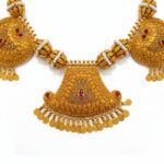 VINTAGE ROSE GOLD CHOKER - 22K JEWELLERY