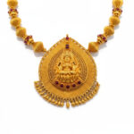 VERDANT EMPRESS GOLD NECKLACE - 22K JEWELLERY