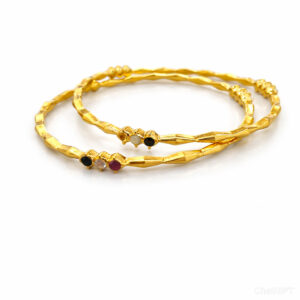 ROYAL NAVYA GOLD BANGLES - 22K JEWELLERY