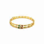 ROYAL NAVYA GOLD BANGLES - 22K JEWELLERY