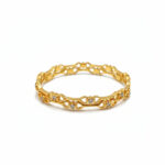 GOLDEN HARMONY SPARKLE GOLD BANGLES - 22K JEWELLERY