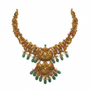 ROYAL DRISHTI GOLD NECKLACE - 22K JEWELLERY
