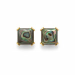 OLIVE SPARK GOLD STUDS- 22K JEWELLERY
