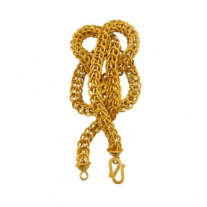 IMPERIAL CURB GOLD CHAIN FOR MEN- 22K JEWELLERY