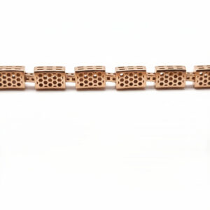 REGAL GRID GLOW GOLD BRACELET - 18K JEWELLERY