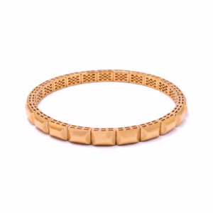 REGAL GRID GLOW GOLD BRACELET - 18K JEWELLERY