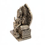 LOTUS VISHNU ANTIQUE SILVER IDOL - 925 STERLING SILVER