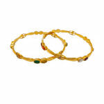 NAVRATNA INFINITY GOLD BANGLES - 22K JEWELLERY