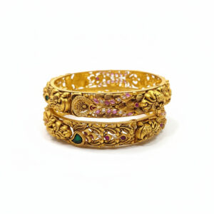 MAHARANI GRACE GOLD BANGLES - 22K JEWELLERY