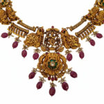 CLASSIC TEMPLE KRISHNA GOLD NECKLACE - 22K JEWELLERY