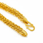 HERITAGE LINK GOLD CHAIN FOR MEN- 22K JEWELLERY