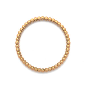GOLDEN AURA BEAD BRACELET - 18K JEWELLERY
