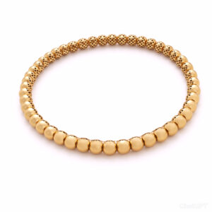 GOLDEN AURA BEAD BRACELET - 18K JEWELLERY