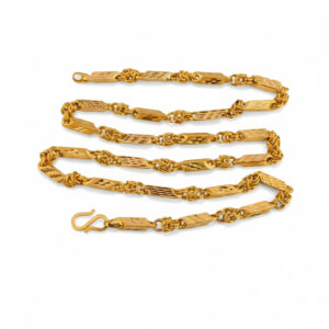 MONARCH LINK GOLD CHAIN FOR MEN- 22K JEWELLERY