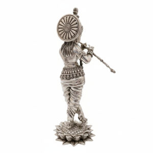MURLI MANOHAR KRISHNA SILVER IDOL - 925 STERLING SILVER