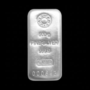 SIMHA MMTCPAMP 500GM SILVER CASTED BAR(Dlvry after 22nd Feb)