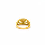 ROSETTE GOLD RING - 22K JEWELLERY