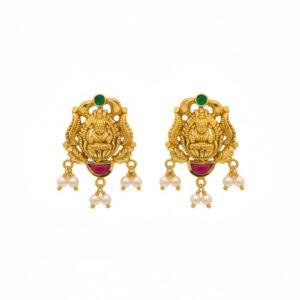 DIVINE CHARM GOLD EARRINGS - 22K JEWELLERY