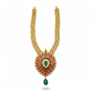 MAHARANI RATNA GOLD NECKLACE - 22K JEWELLERY