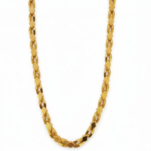 VALOR TWIST GOLD CHAIN FOR MEN- 22K JEWELLERY