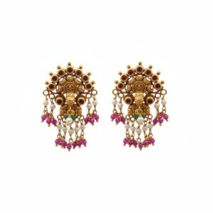 GULNAAR GLOW GOLD EARRINGS - 22K JEWELLERY