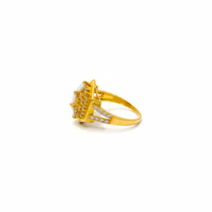 GOLDEN VERTEX RING - 22K JEWELLERY
