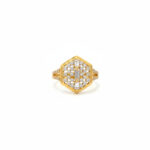 GOLDEN VERTEX RING - 22K JEWELLERY