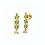 VERDANT VINE GOLD EARRINGS - 22K JEWELLERY