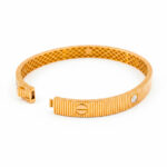 NOBLE ARC GOLD BRACELET - 18K JEWELLERY