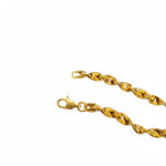 ROYAL HELIX GOLD CHAIN FOR MEN- 22K JEWELLERY