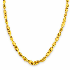 ROYAL HELIX GOLD CHAIN FOR MEN- 22K JEWELLERY