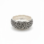 VIRASAT ANTIQUE SILVER BOWL - 925 STERLING SILVER