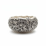 VIRASAT ANTIQUE SILVER BOWL - 925 STERLING SILVER