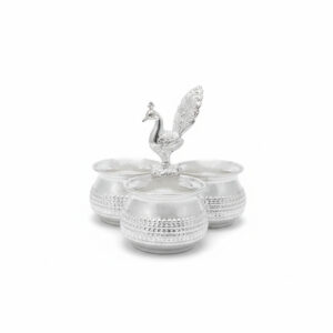 MAYUR PANCHAMRIT SILVER SET- 925 STERLING SILVER