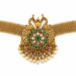 RAJMUKUT RATNA GOLD CHOKER - 22K JEWELLERY