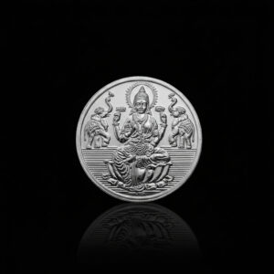 SIMHA 20gm LAXMI SILVER COIN (999)